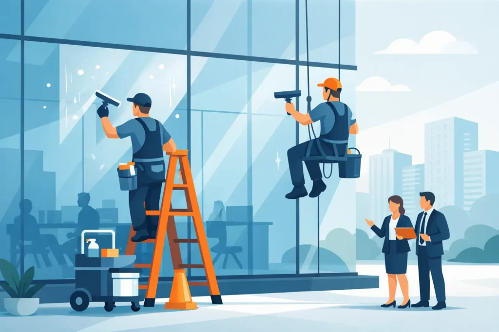 Commercial Glass Maintenance Services That Keep You Trading