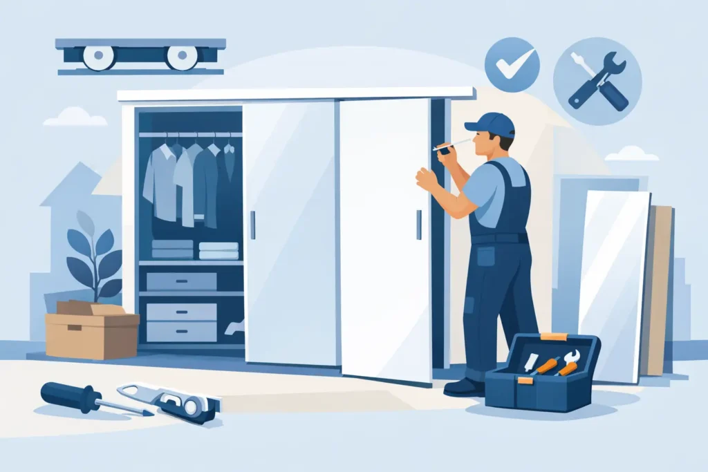 Sliding Wardrobe Door Replacement: What to Expect